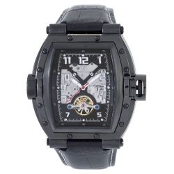 - WN109-622 - Montre Homme - Automatique - Analogique - Bracelet Cuir Noir